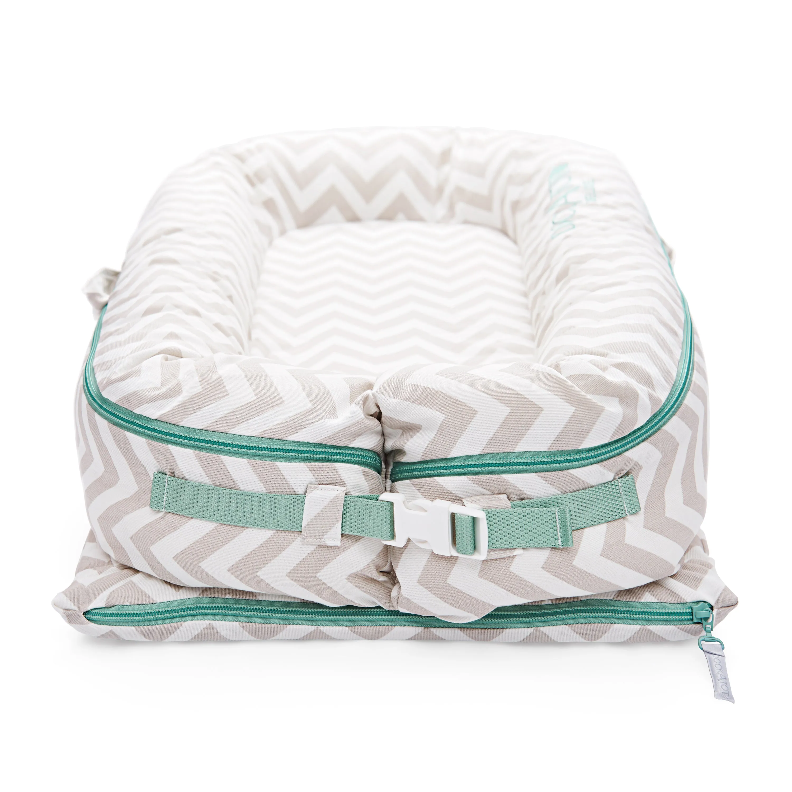 Deluxe  Dock - Silver Lining (chevron)