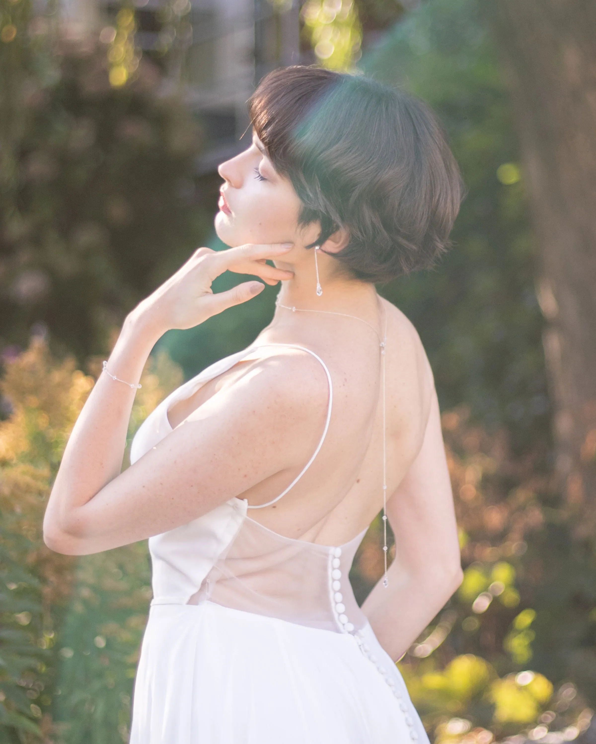 Dewdrop Long Earrings