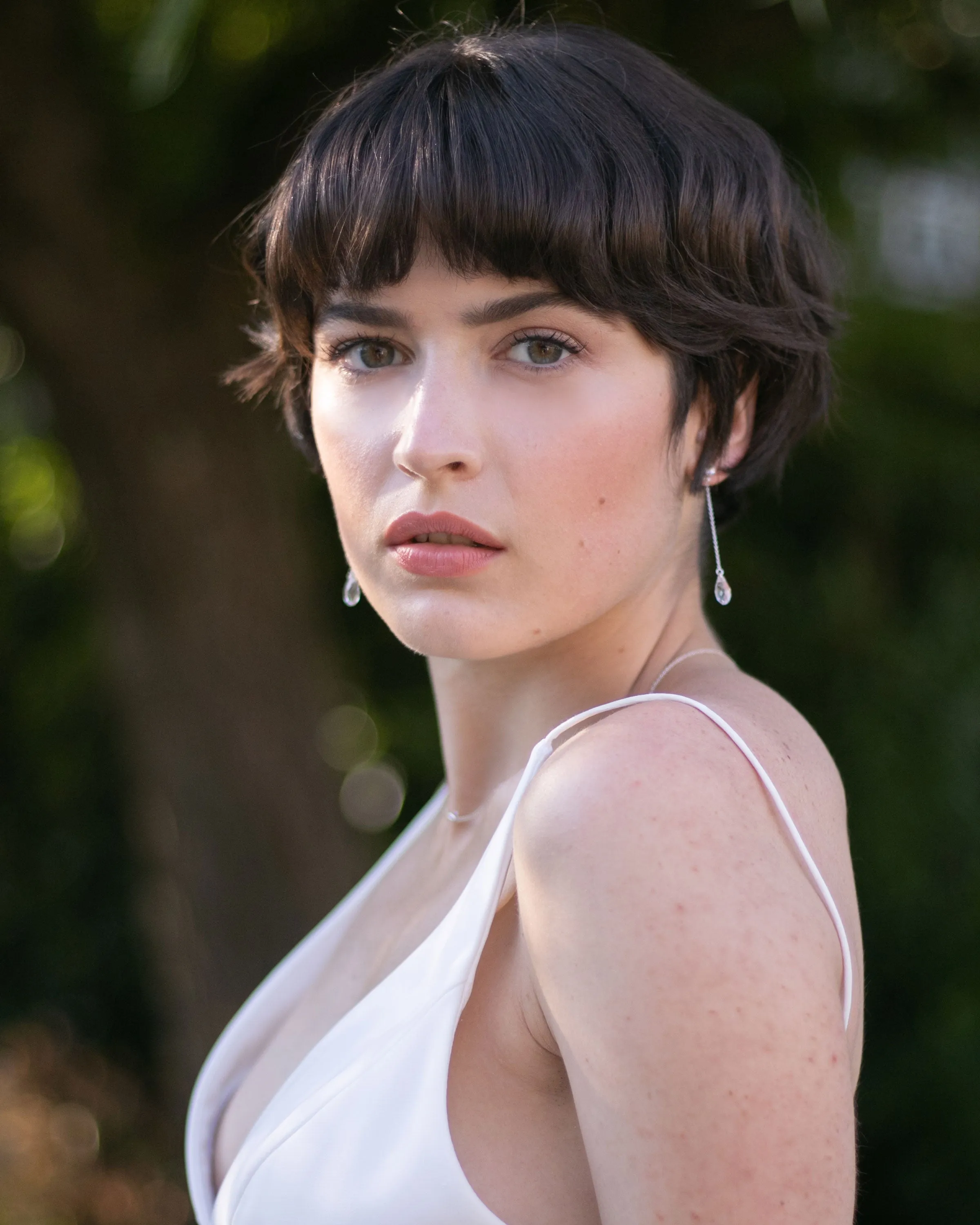 Dewdrop Long Earrings