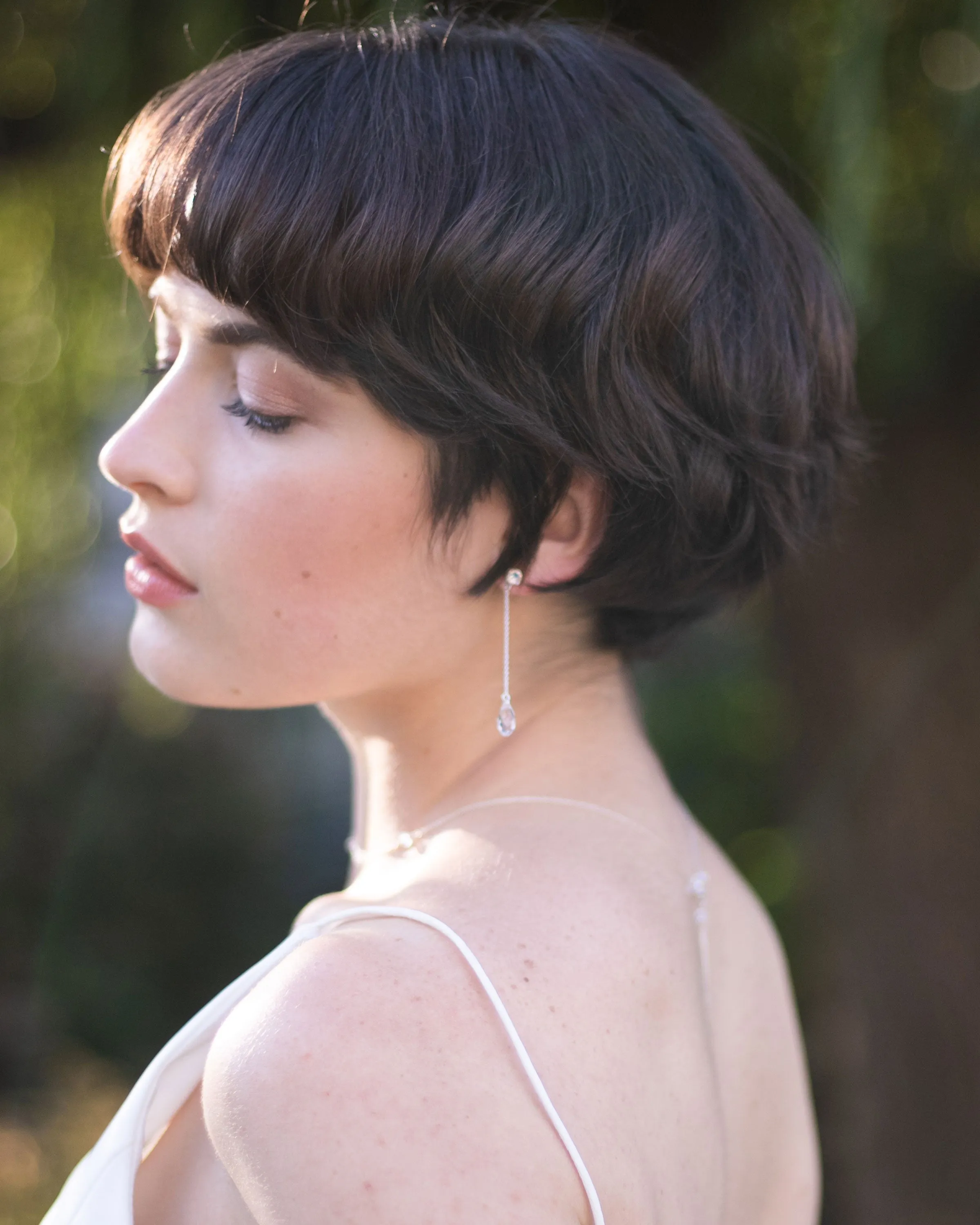 Dewdrop Long Earrings