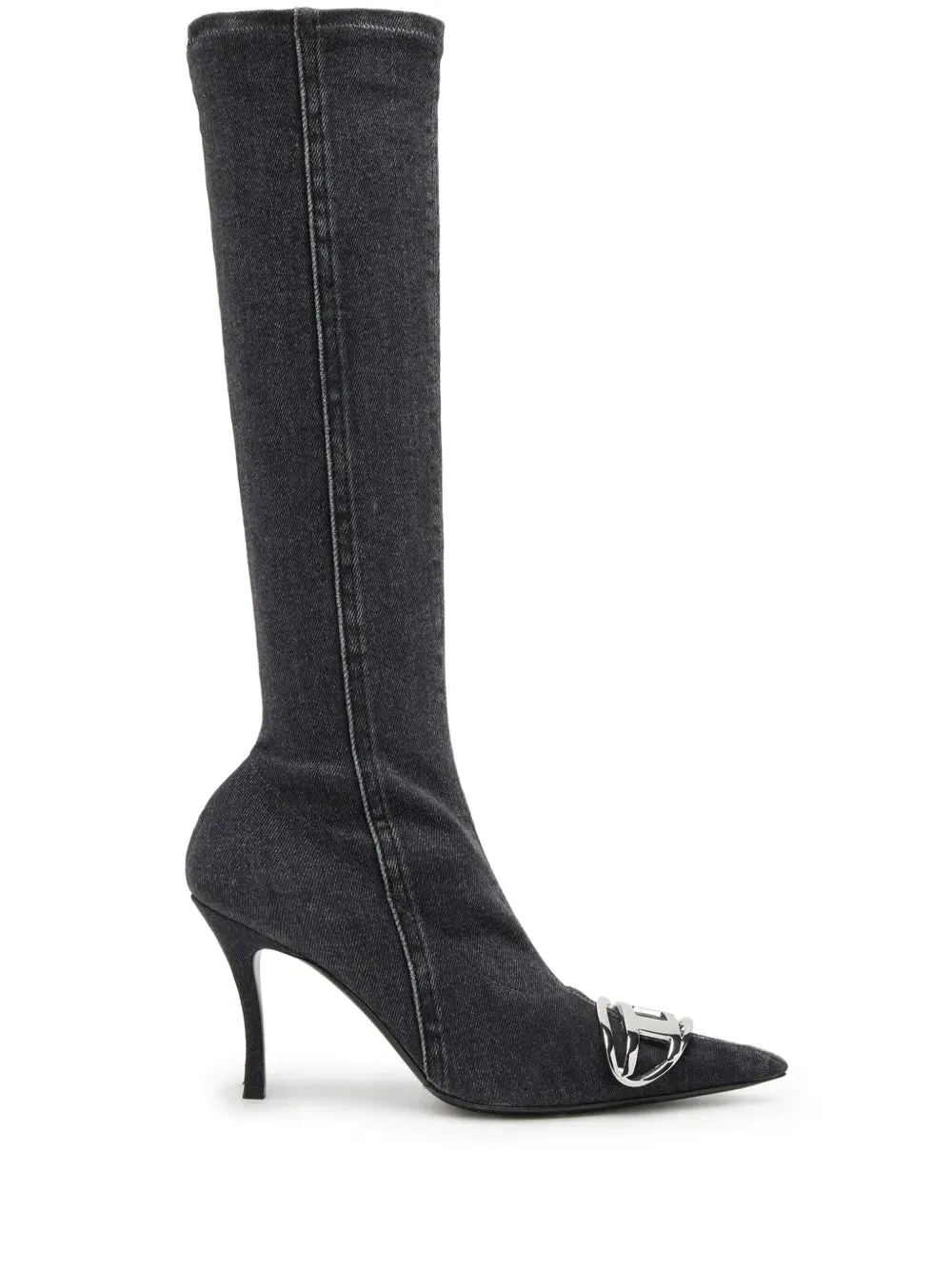 Diesel D-Venus knee-length boots