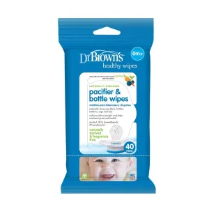 Dr. Brown's Pacifier & Bottle Wipes (40 Count)