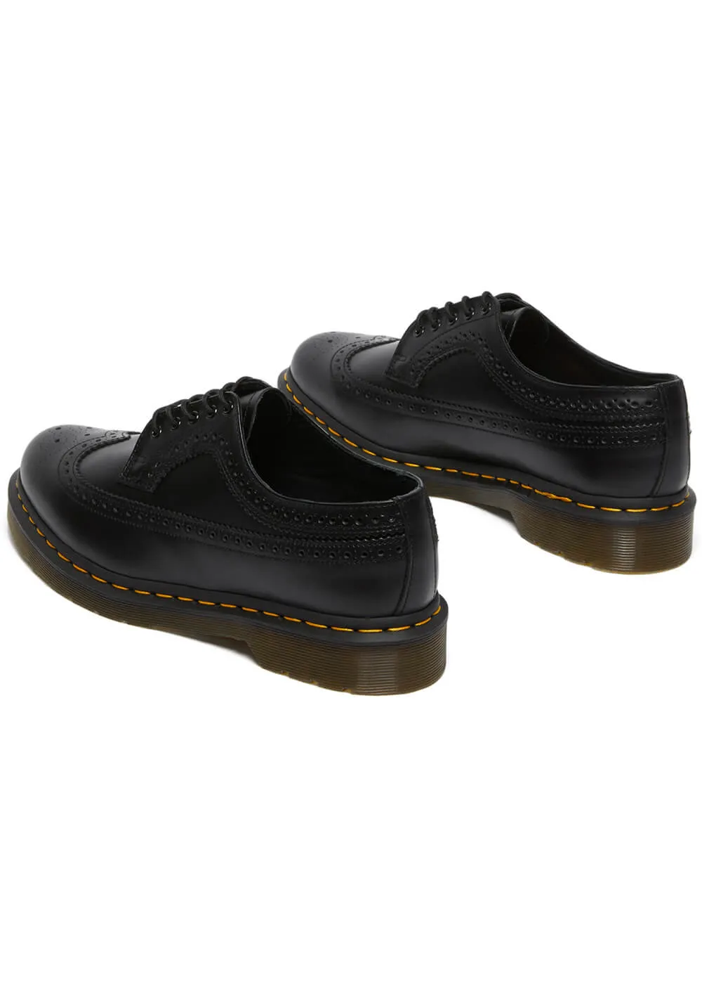 Dr. Martens 3989 Smooth Leather Brogues Shoes Black