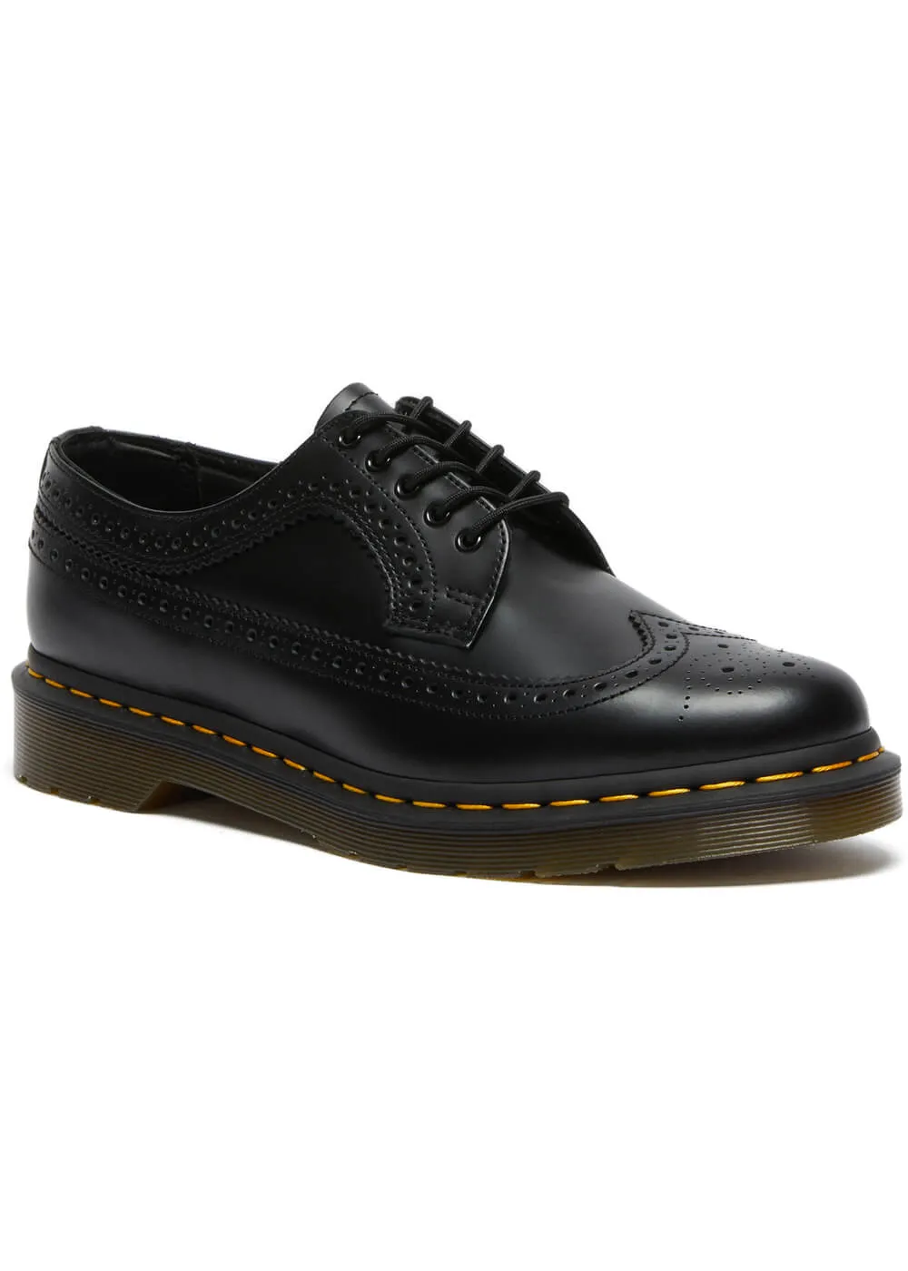 Dr. Martens 3989 Smooth Leather Brogues Shoes Black