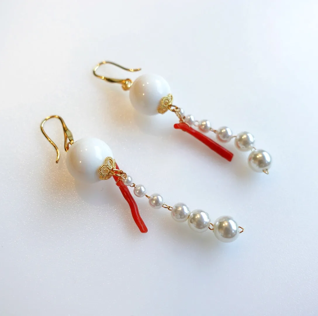 Dragon Princess Tassel Earrings