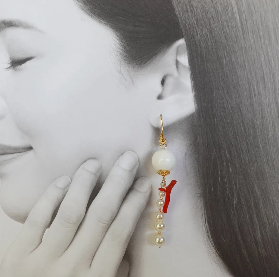 Dragon Princess Tassel Earrings
