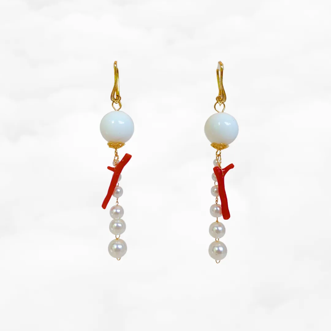 Dragon Princess Tassel Earrings