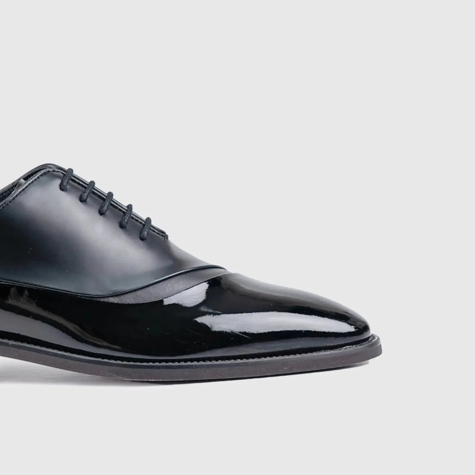 Dress Oxfords 2-398 Black-Black Patent
