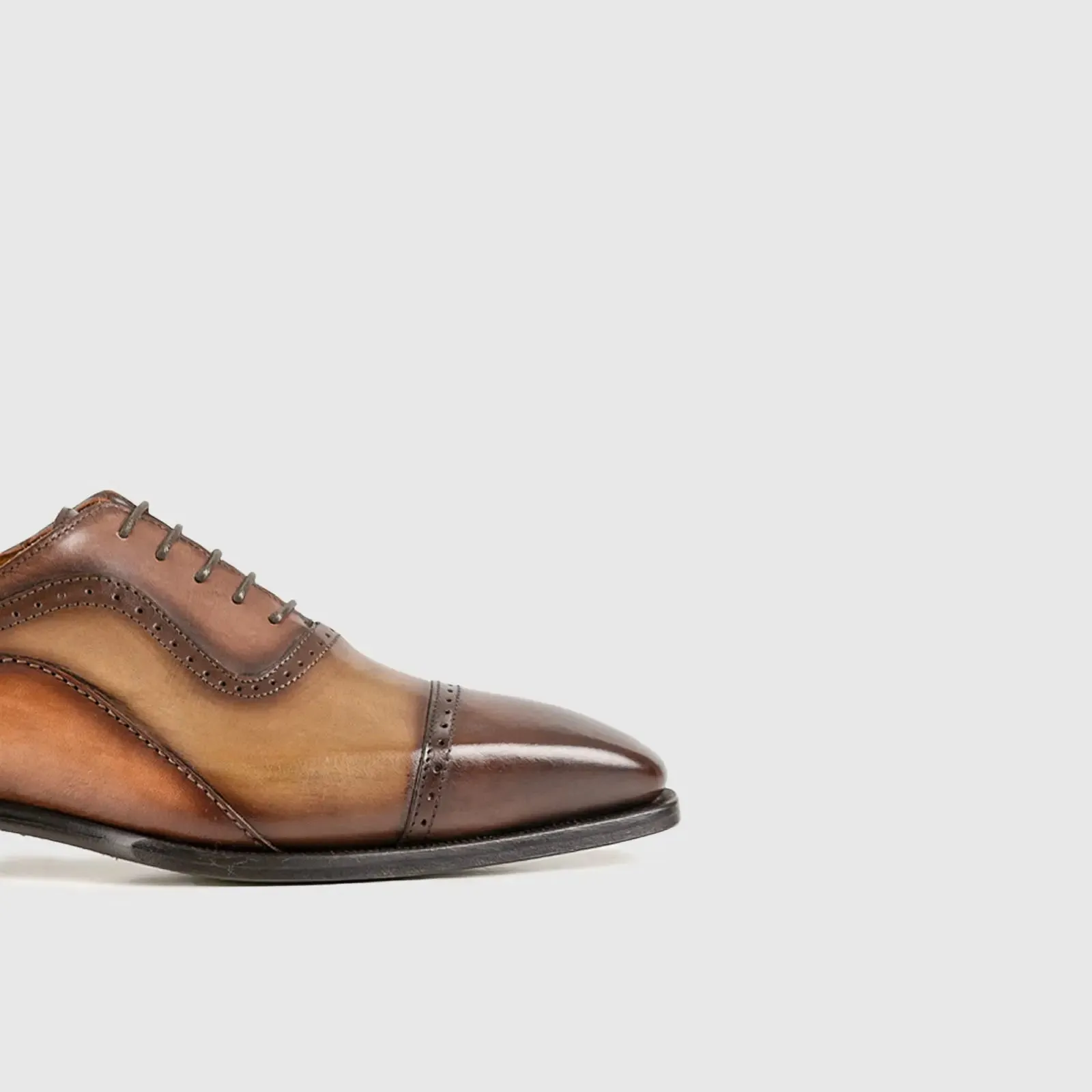 Dress Oxfords 44217 Brown/Tan