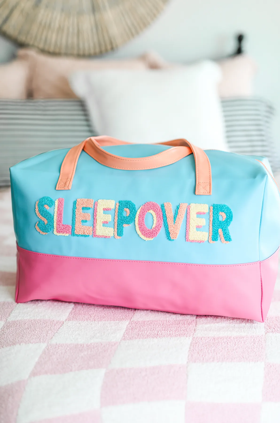 Duffle Bag (Blue/PInk) - Sleepover