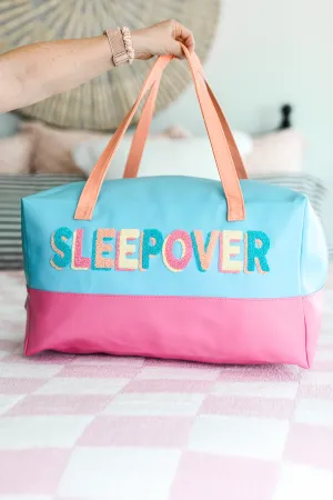 Duffle Bag (Blue/PInk) - Sleepover
