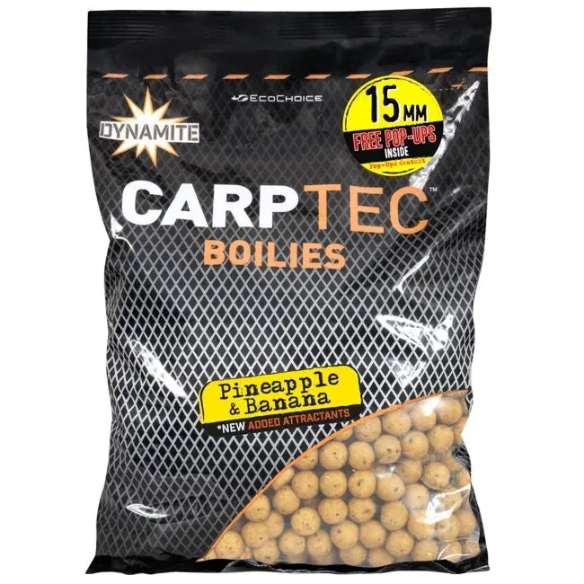 DYNAMITE Carp-Tec Pineapple & Banana 20mm Boilie 900g