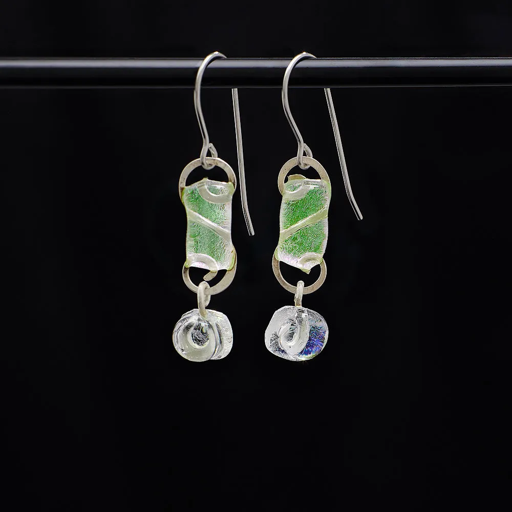 Earring Swirl Dangle Drop ©
