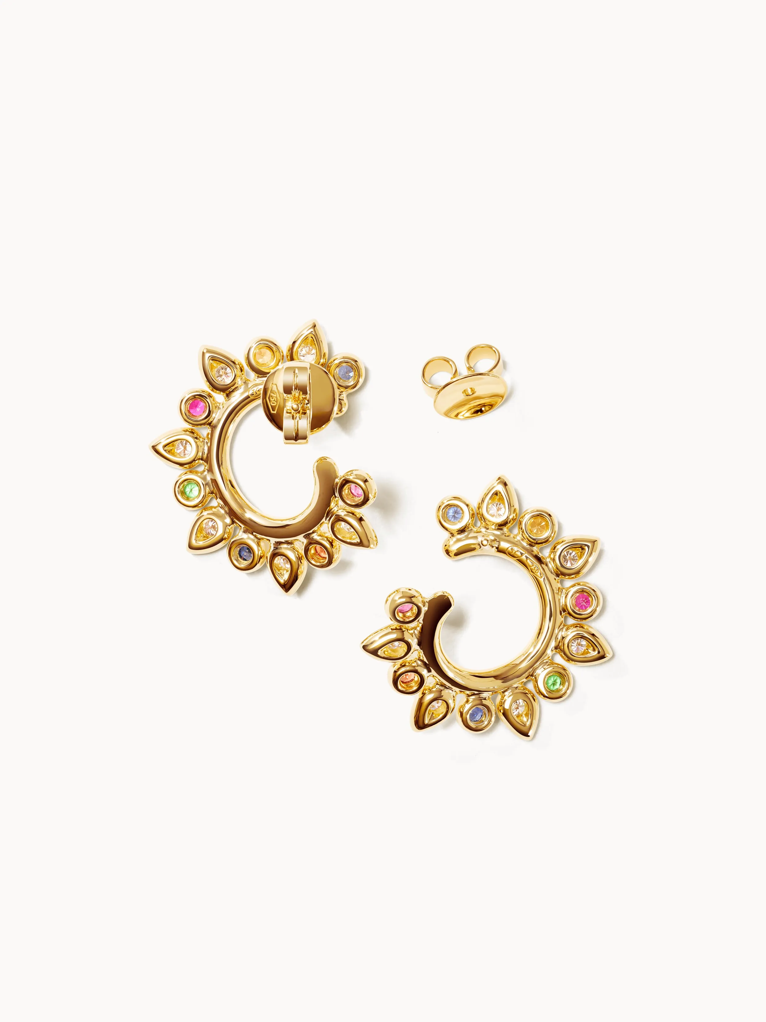 Earrings GYPSY Hoop Sun 'Candy'