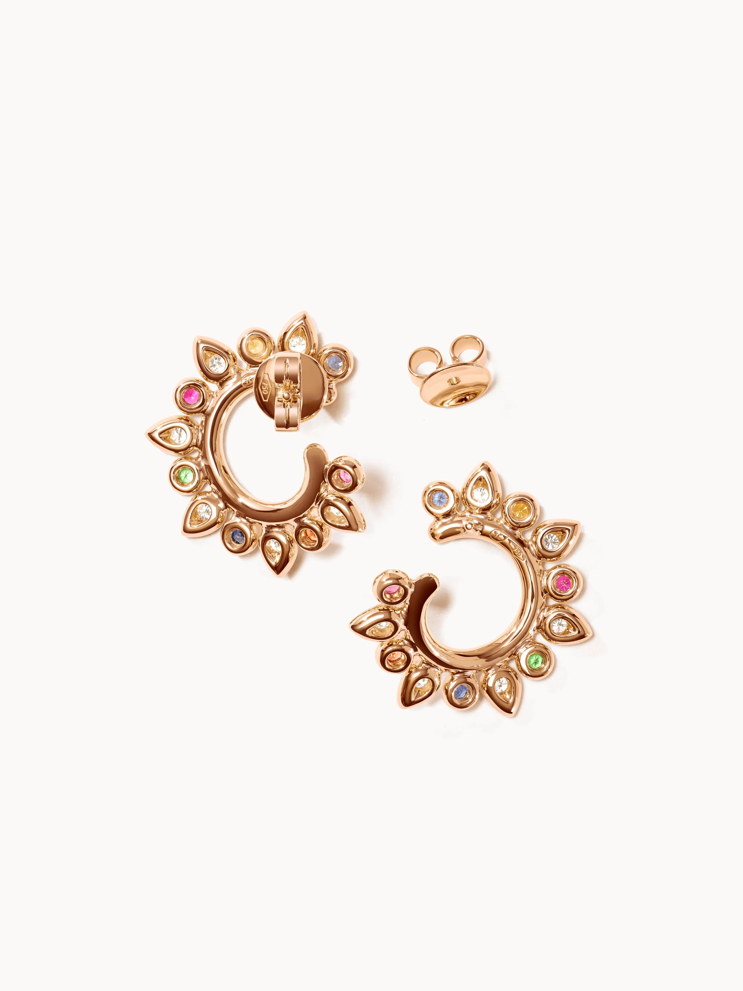 Earrings GYPSY Hoop Sun 'Candy'