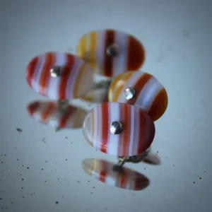 Edwardian Scottish Agate Cufflinks