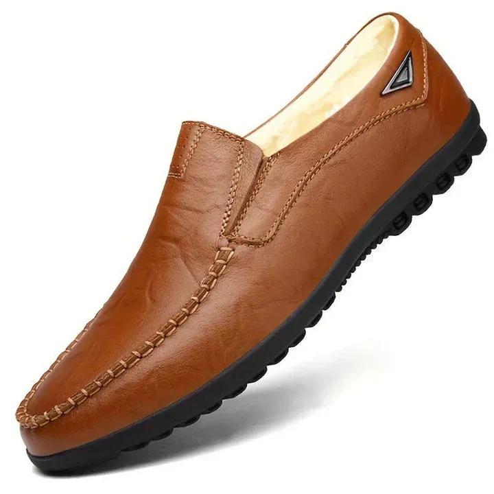 Elegante Leder Loafer für Männer