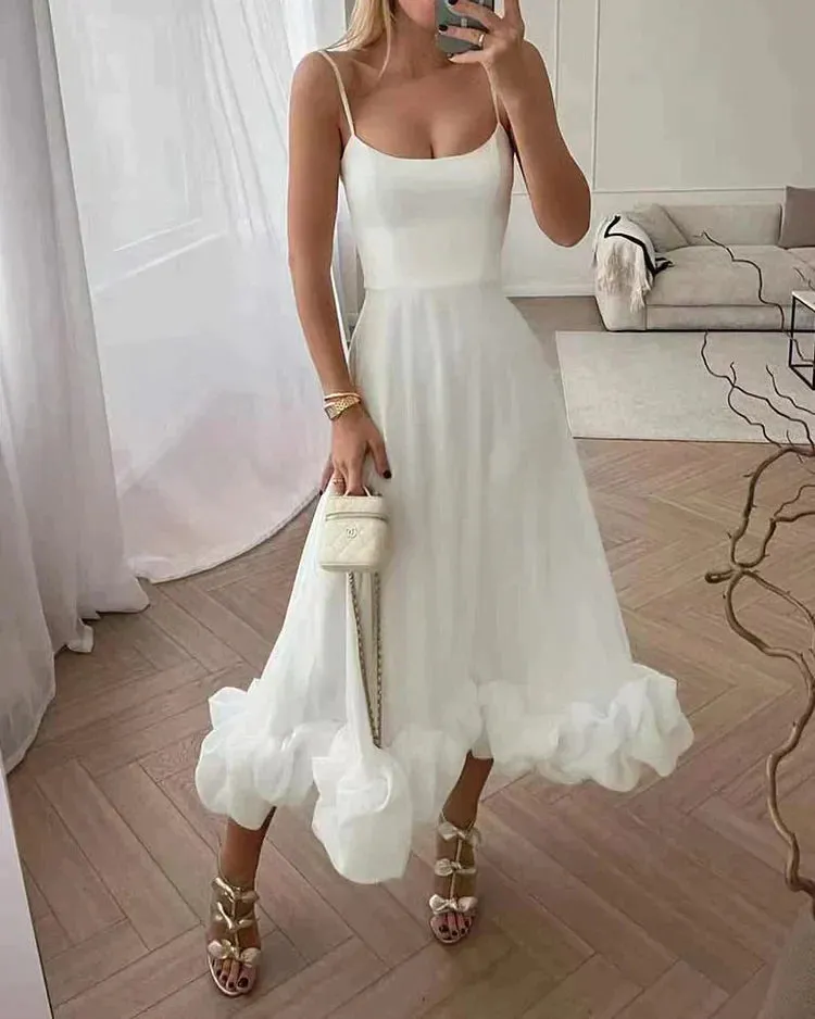 Elena® | Women's midi cocktail dress, elegant and festive