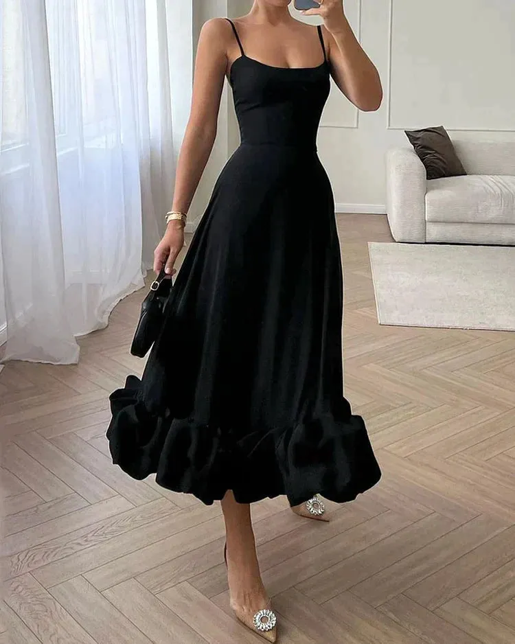 Elena® | Women's midi cocktail dress, elegant and festive