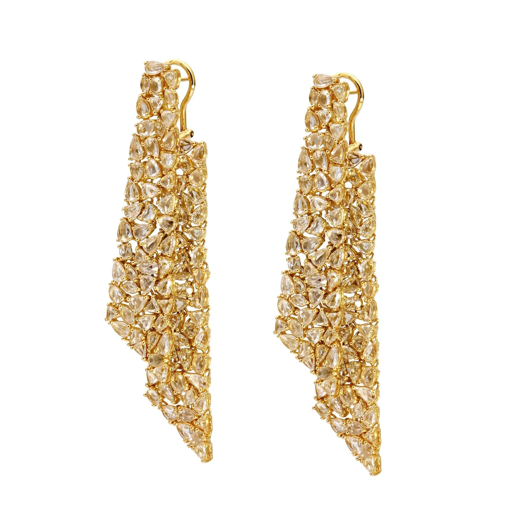 Enchanted Evening Vela Diamond Earrings