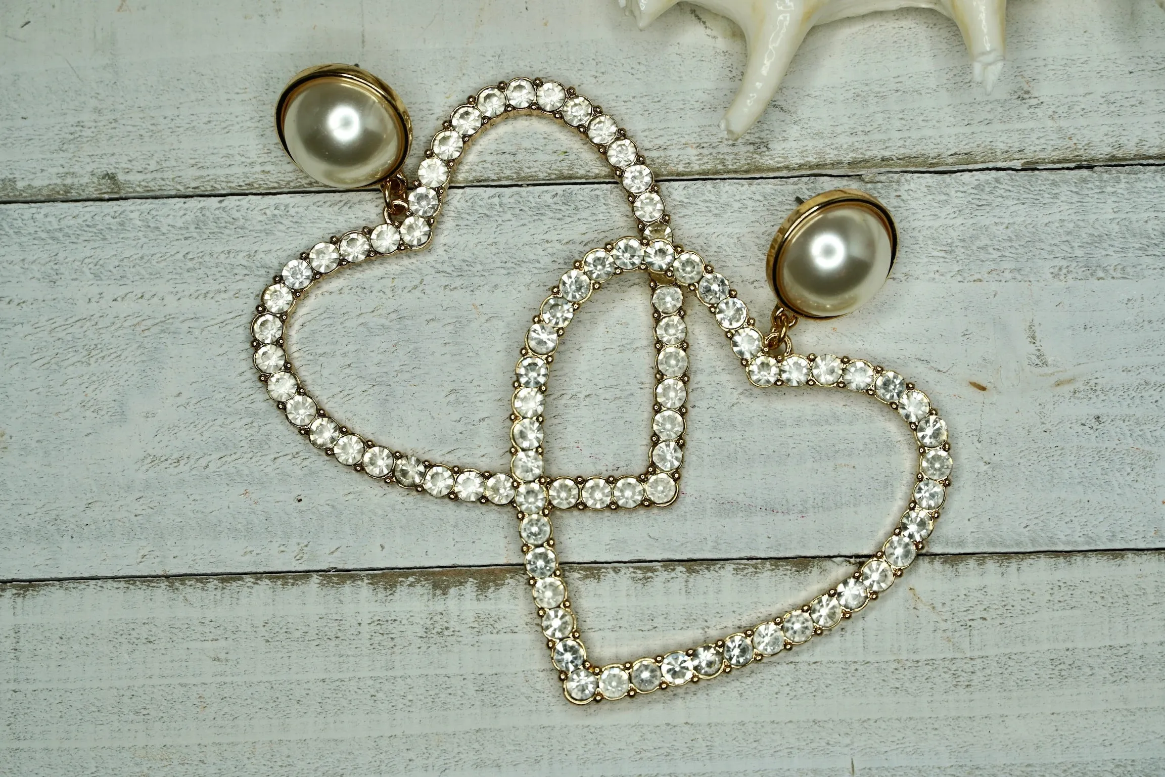 Erika Williner Designs - Meagan Heart Earrings