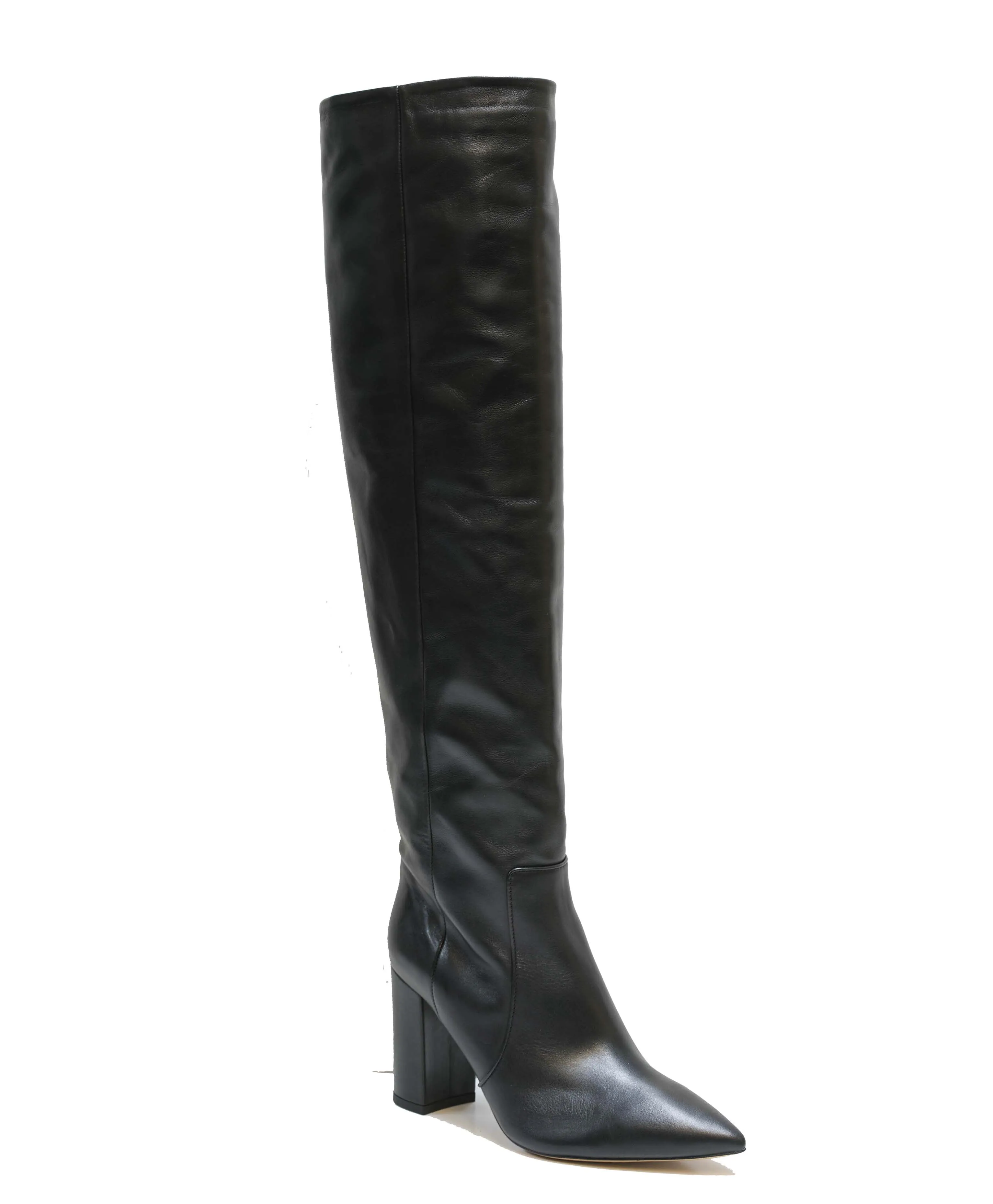 Fabio Rusconi Women's Black Leather Long Boot, Style name NYDI-OSS  40% off