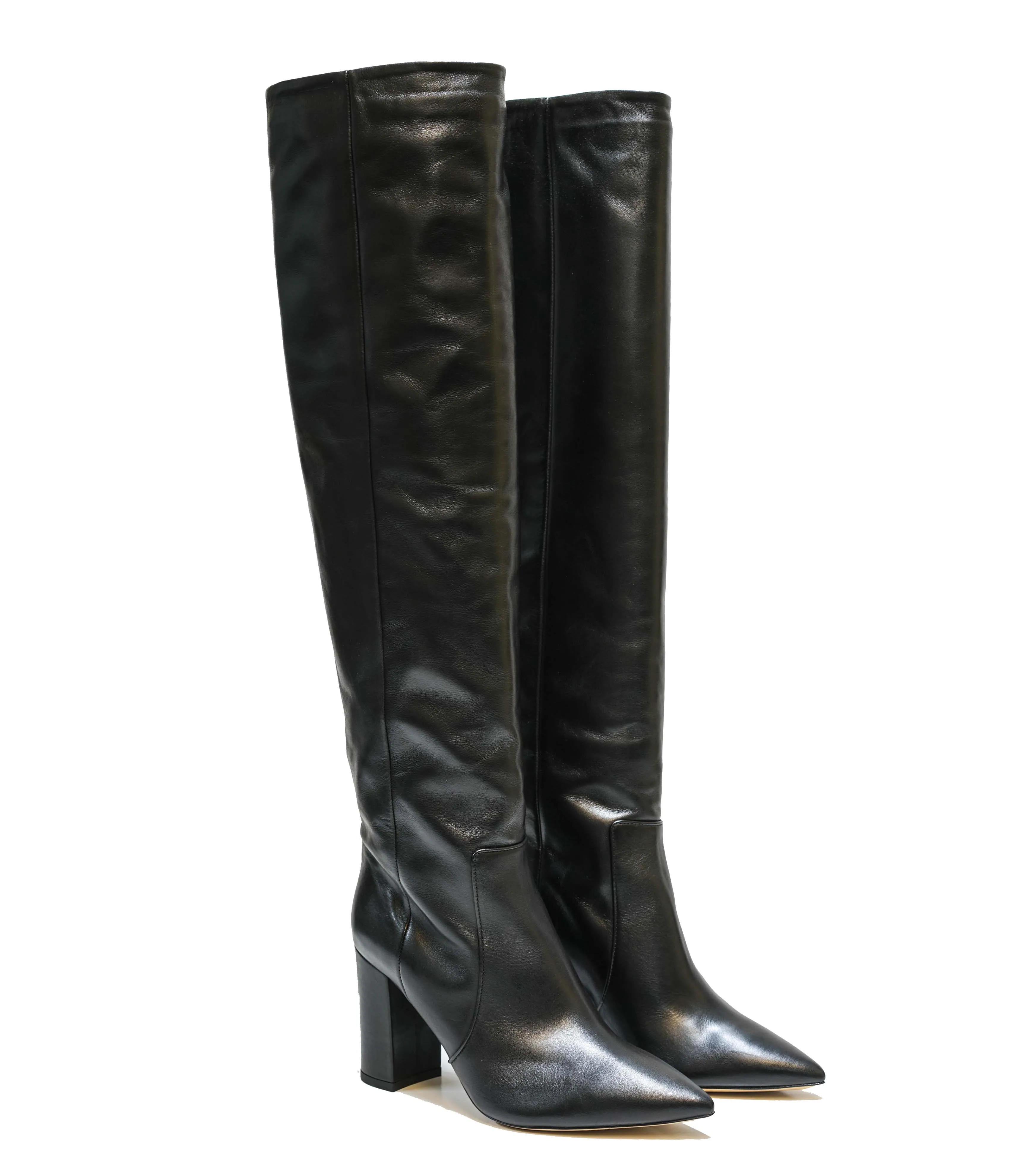 Fabio Rusconi Women's Black Leather Long Boot, Style name NYDI-OSS  40% off