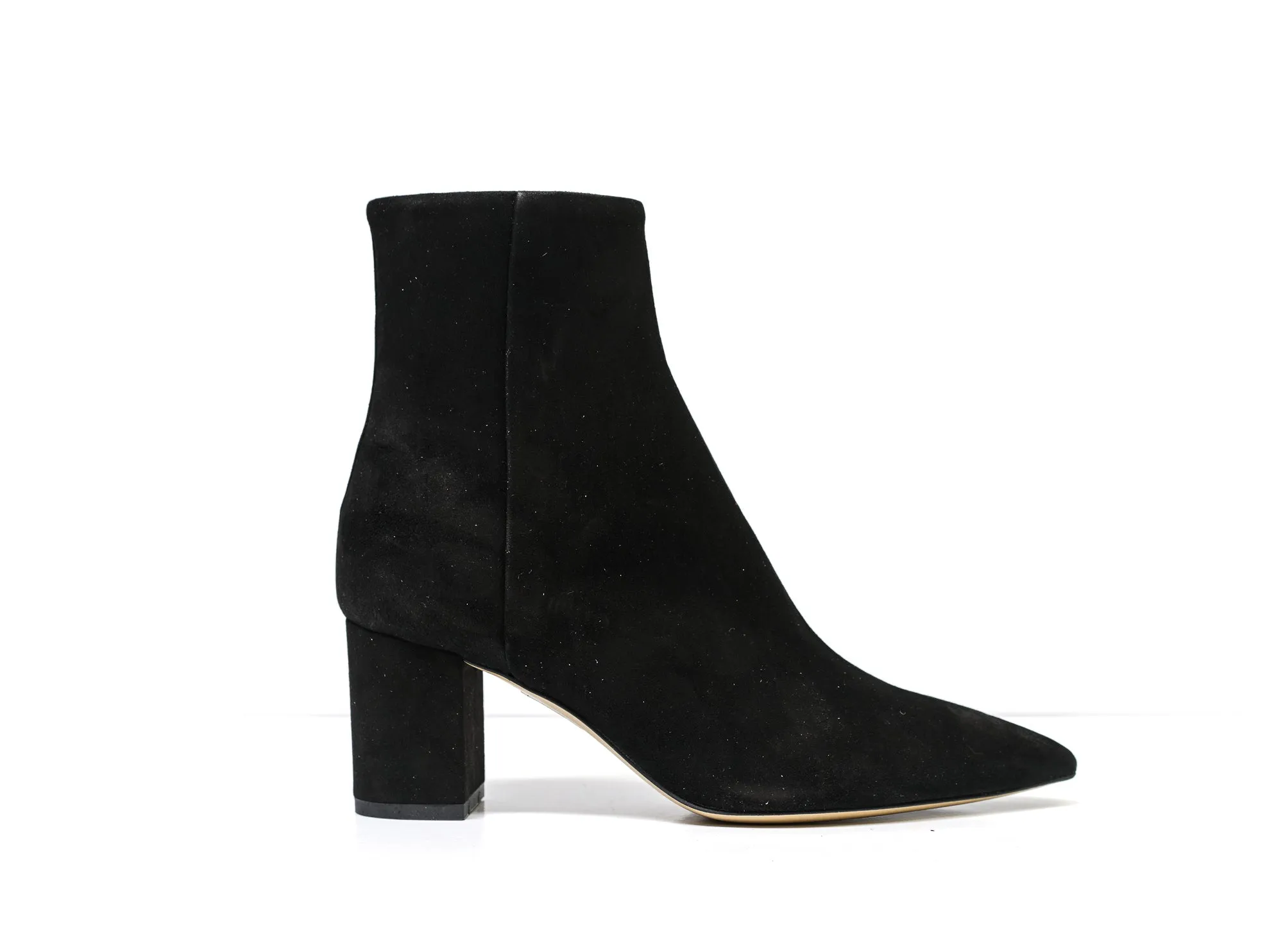 Fabio Rusconi Women's Black Suede Ankle Boot Zara-Cig  40% OFF