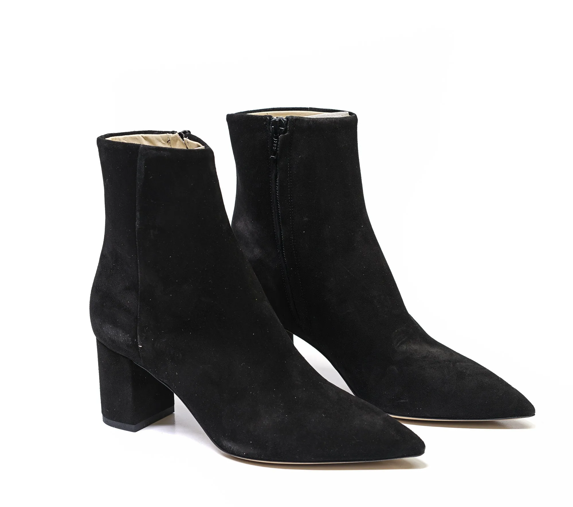 Fabio Rusconi Women's Black Suede Ankle Boot Zara-Cig  40% OFF