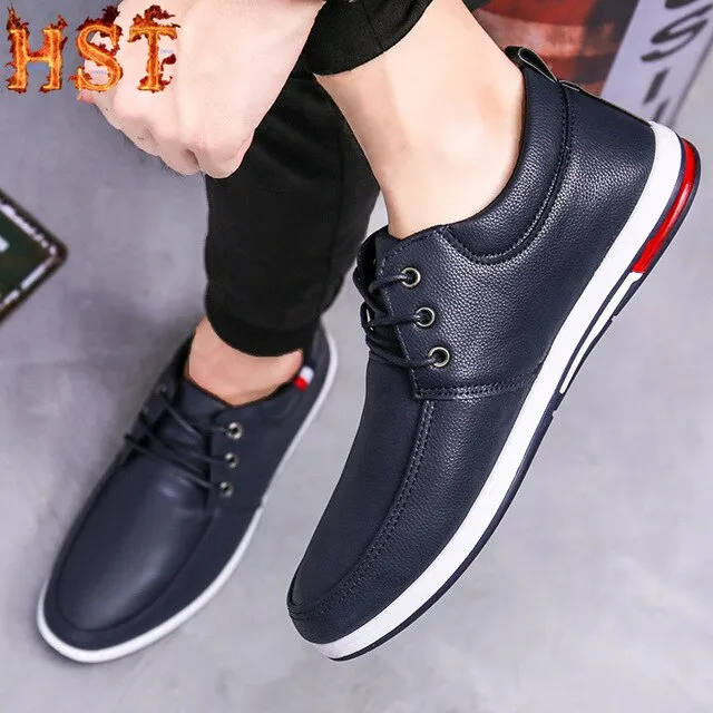 Fashion Men Casual Shoes Sneakers Men Shoes Adult Footwea men's wild youth board shoes Doudou shoes plus velvet warm work shoes