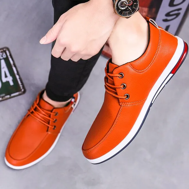 Fashion Men Casual Shoes Sneakers Men Shoes Adult Footwea men's wild youth board shoes Doudou shoes plus velvet warm work shoes