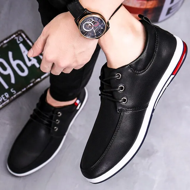 Fashion Men Casual Shoes Sneakers Men Shoes Adult Footwea men's wild youth board shoes Doudou shoes plus velvet warm work shoes