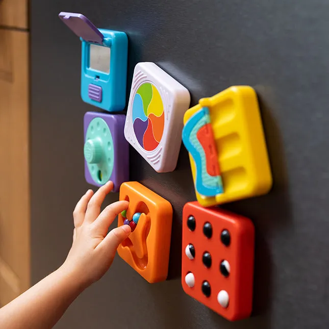 Fat Brain Toy - Play Tab 3pk Tiles - Gear, Picture Changer, and Squeaker