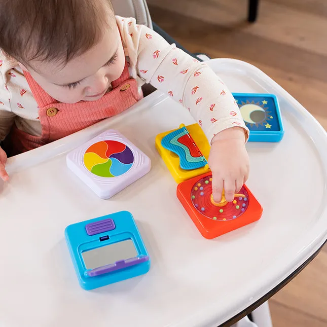 Fat Brain Toy - Play Tab 3pk Tiles - Gear, Picture Changer, and Squeaker