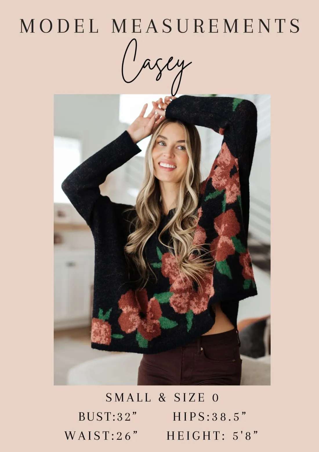 Faux Wrap Dress in Taupe Floral