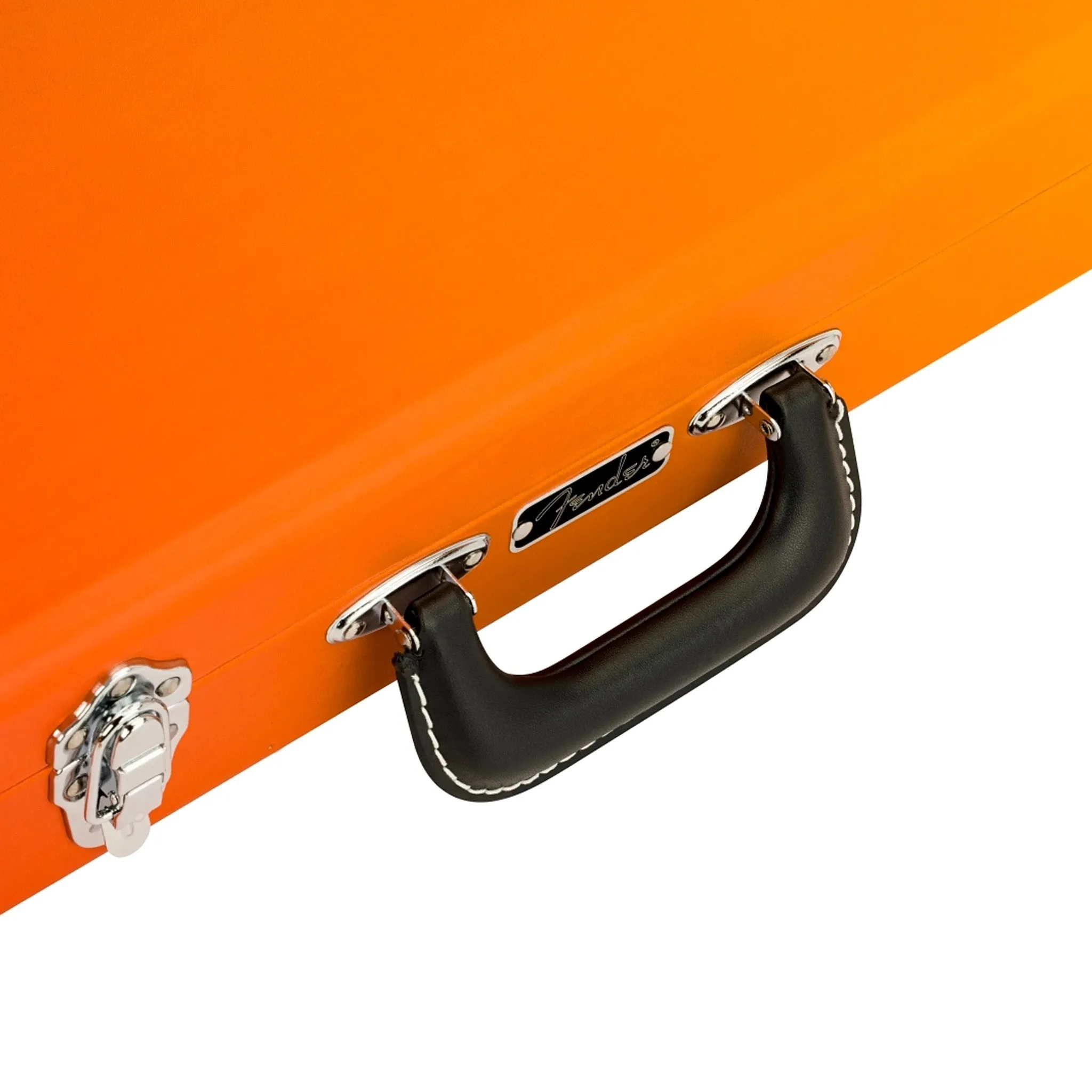 Fender Deluxe Ombré Stratocaster/Telecaster Guitar Case, Tequila Sunrise