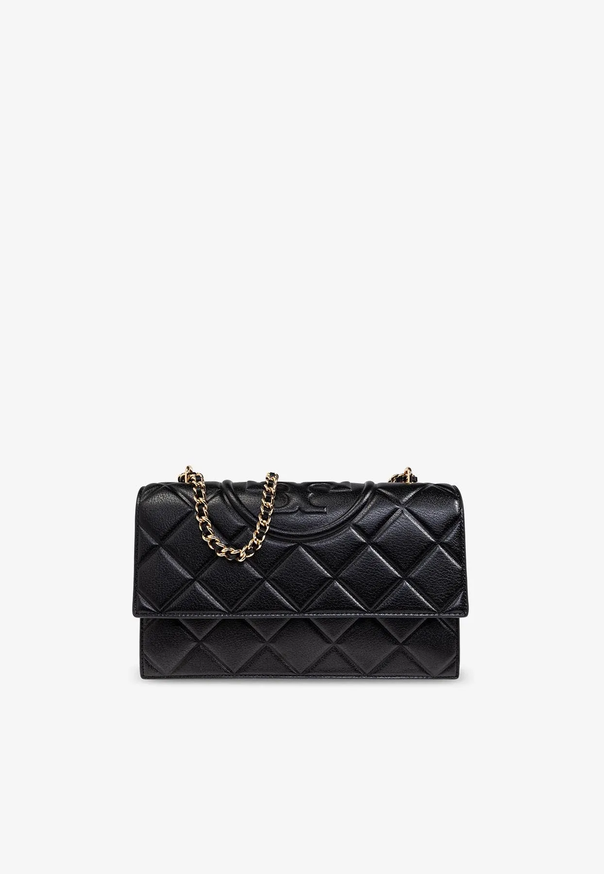 Fleming Quilted Leather Shoulder Bag
