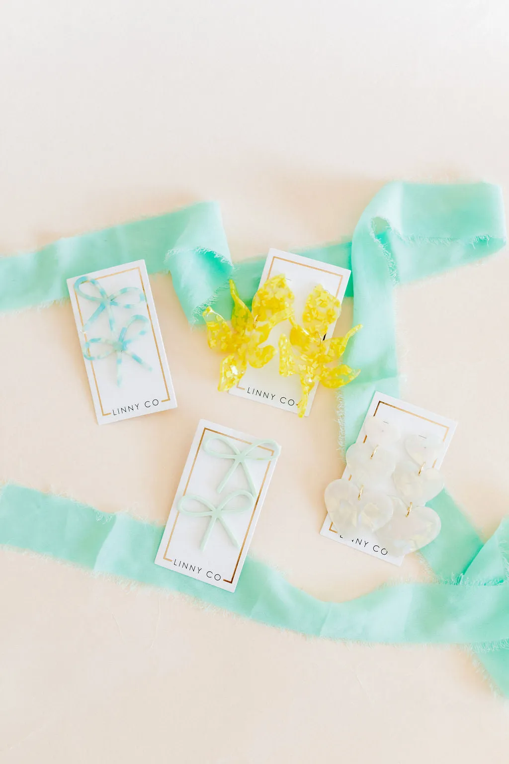 Flora Statement Earrings - Sunshine Yellow