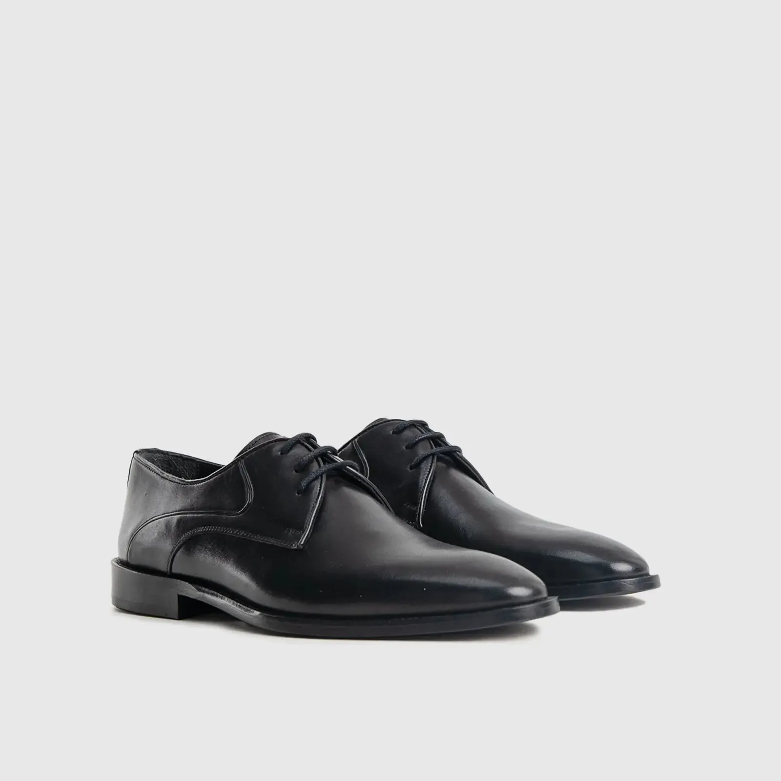 FLORSHEIM MUS PLAIN VAMP BLACK