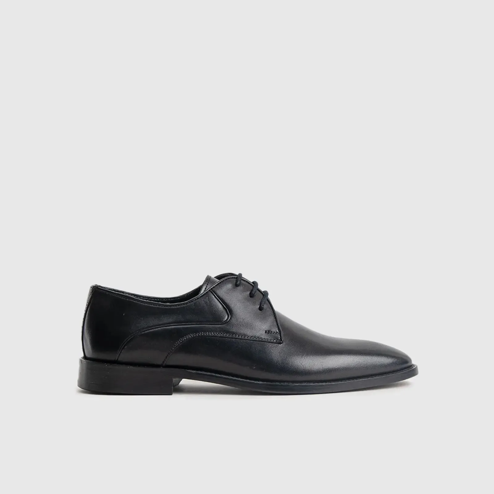 FLORSHEIM MUS PLAIN VAMP BLACK