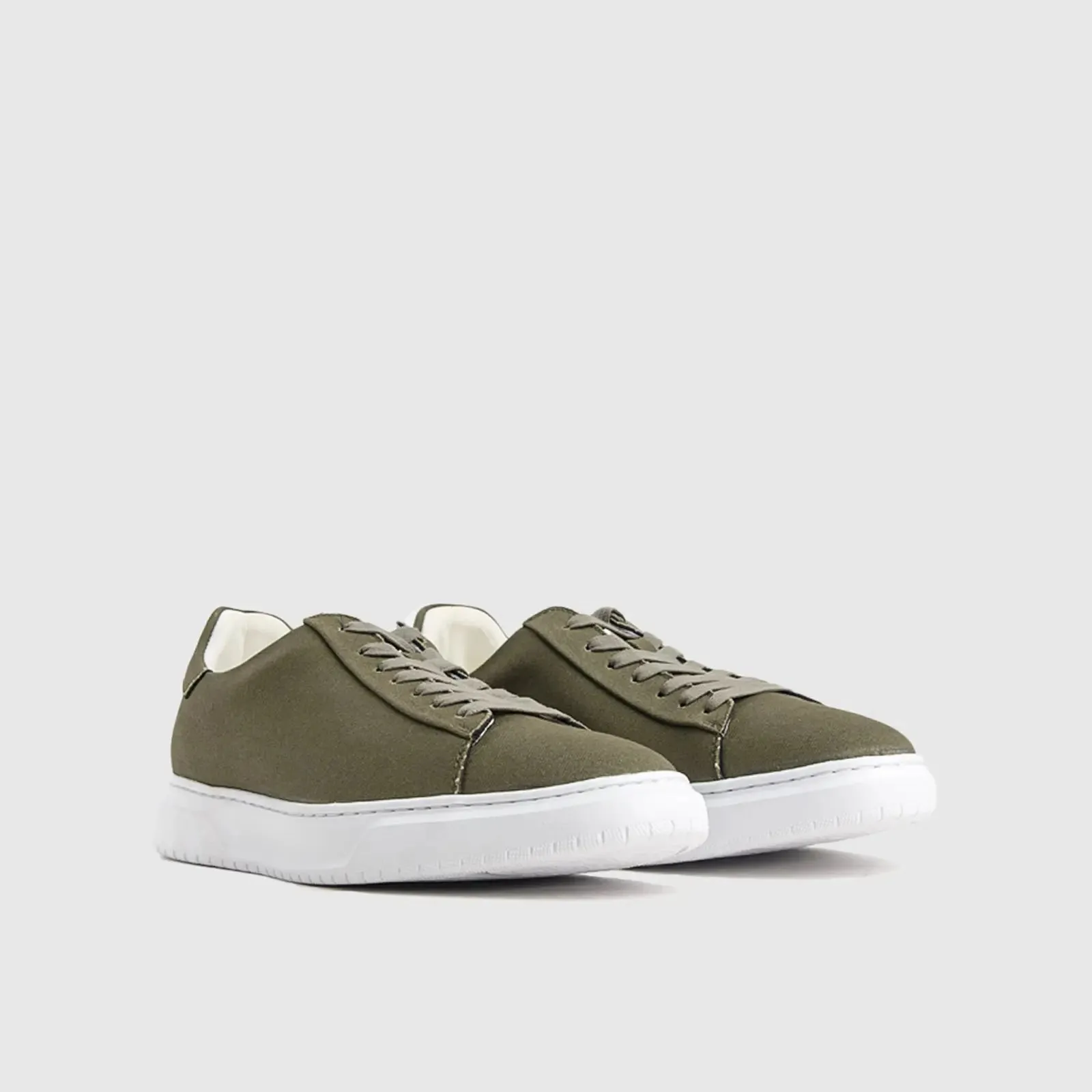Florsheim Premier Canvas Sneaker - 17376 Olive