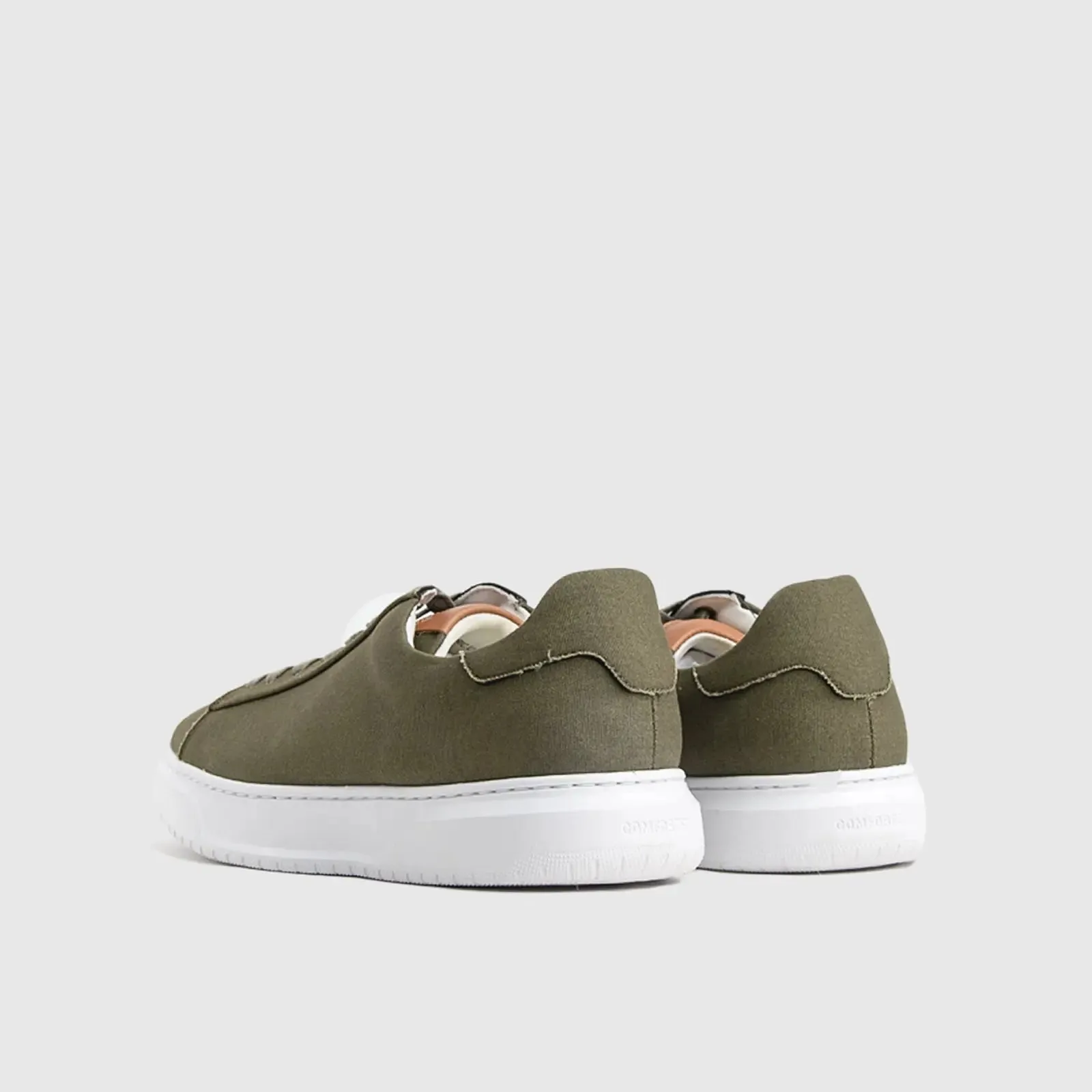 Florsheim Premier Canvas Sneaker - 17376 Olive
