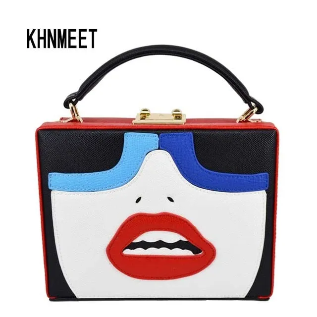 Flower Clutch Acrylic Luxury Handbag