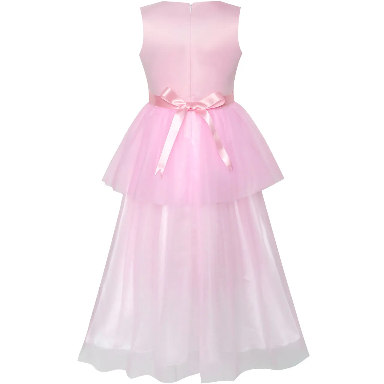 Flower Girls Dress Dancing Ball Gown Princess Party Size 6-14 Years