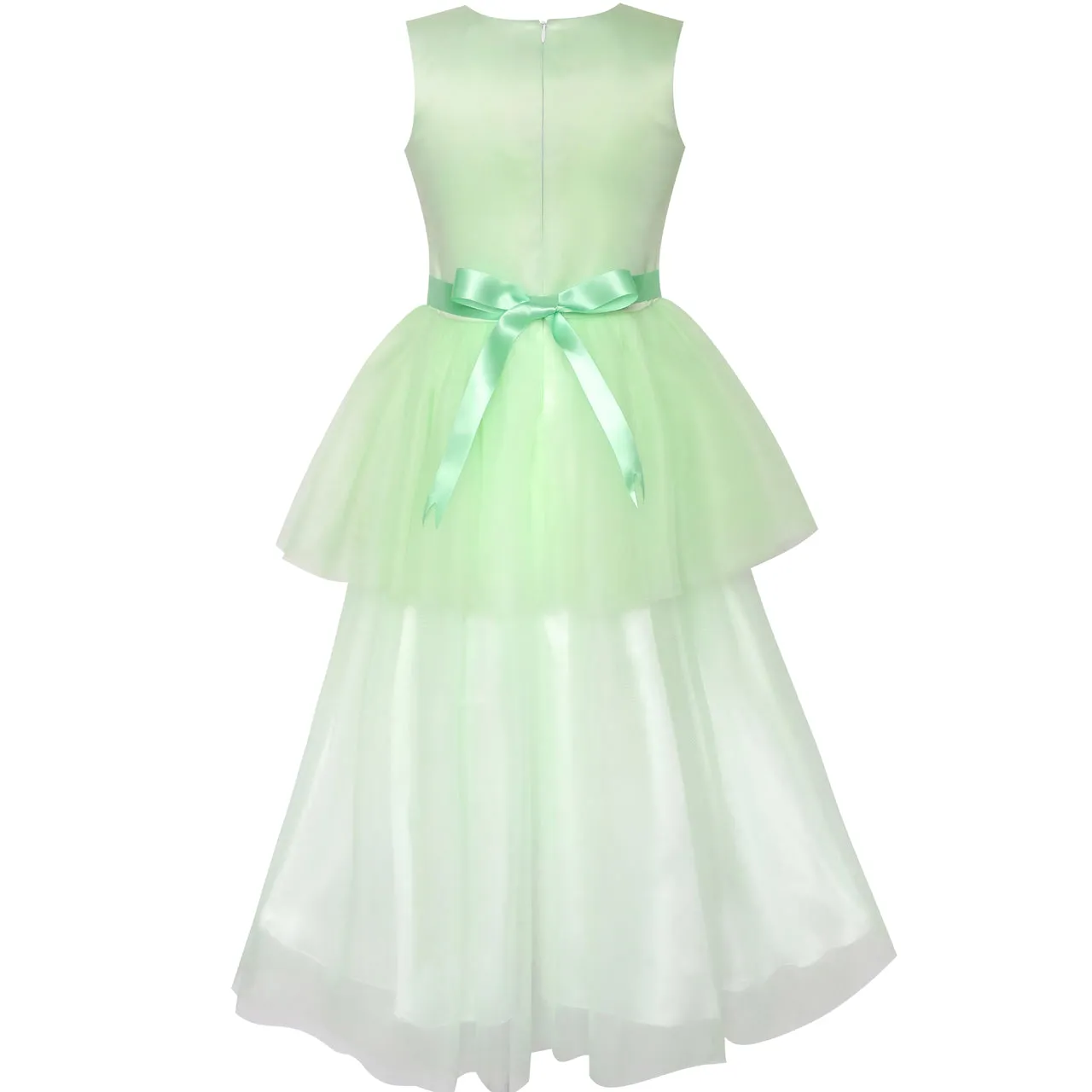 Flower Girls Dress Dancing Ball Gown Princess Party Size 6-14 Years