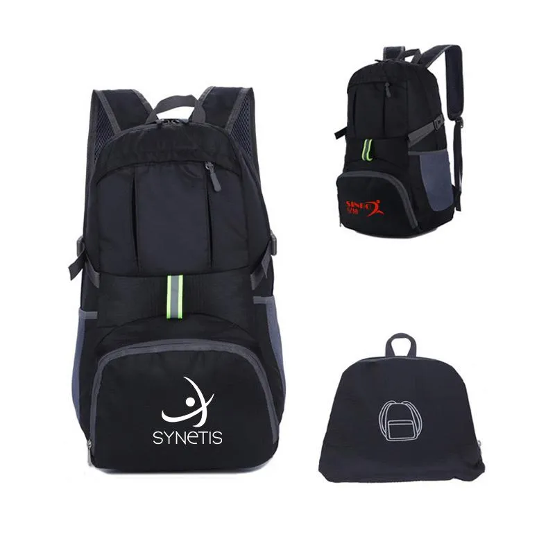 Foldable Waterproof Backpack with Multi-Compartment