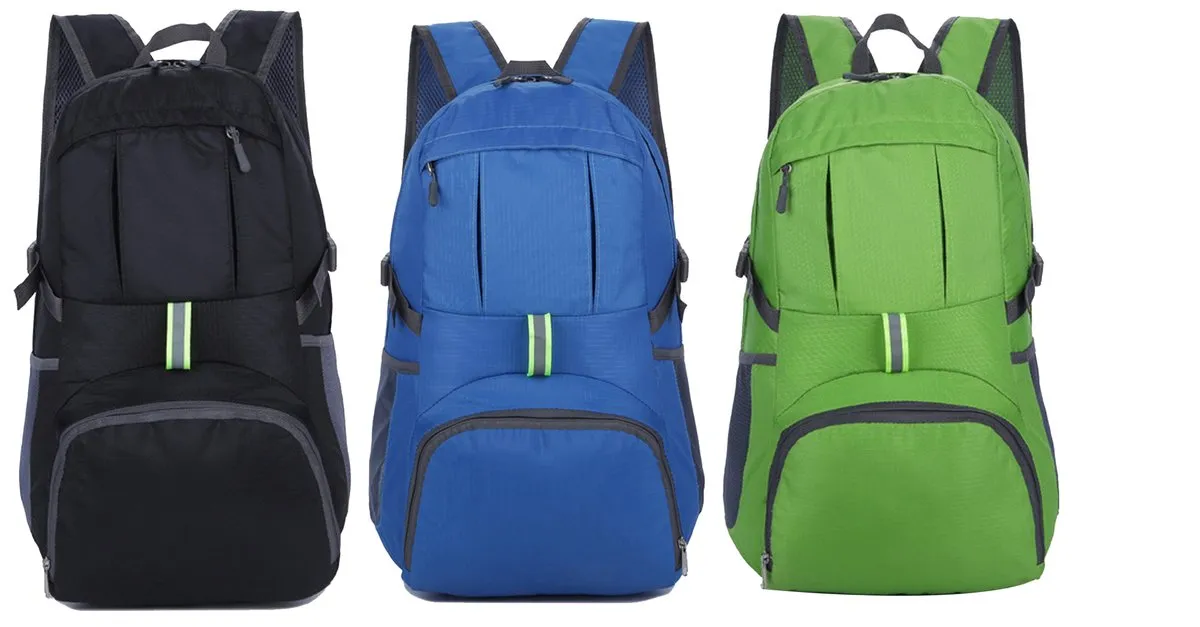 Foldable Waterproof Backpack with Multi-Compartment