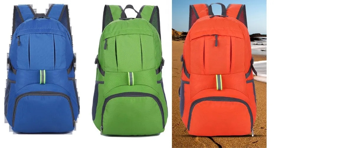 Foldable Waterproof Backpack with Multi-Compartment