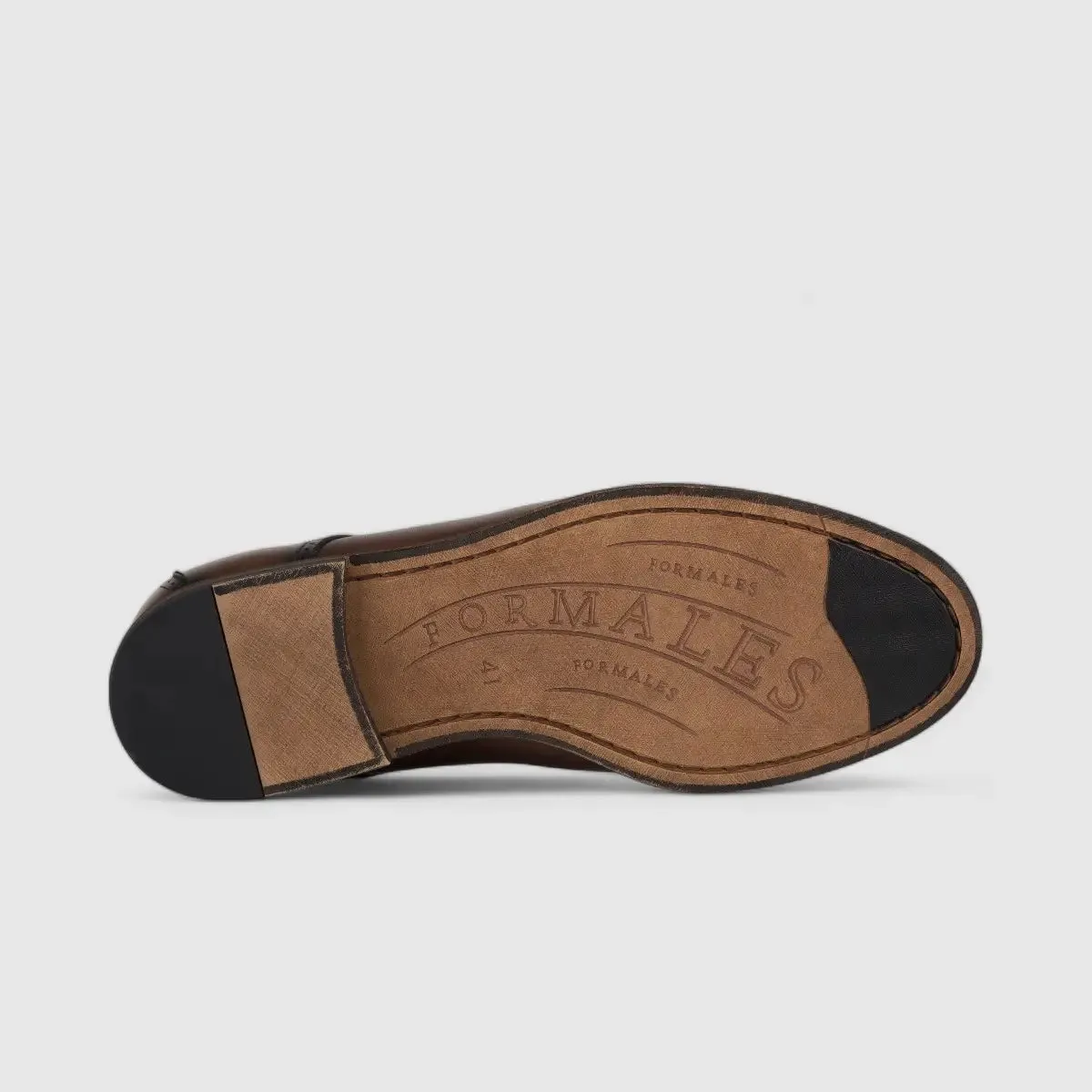 Formales Chunky Sole Oxfords Brown 175-A78