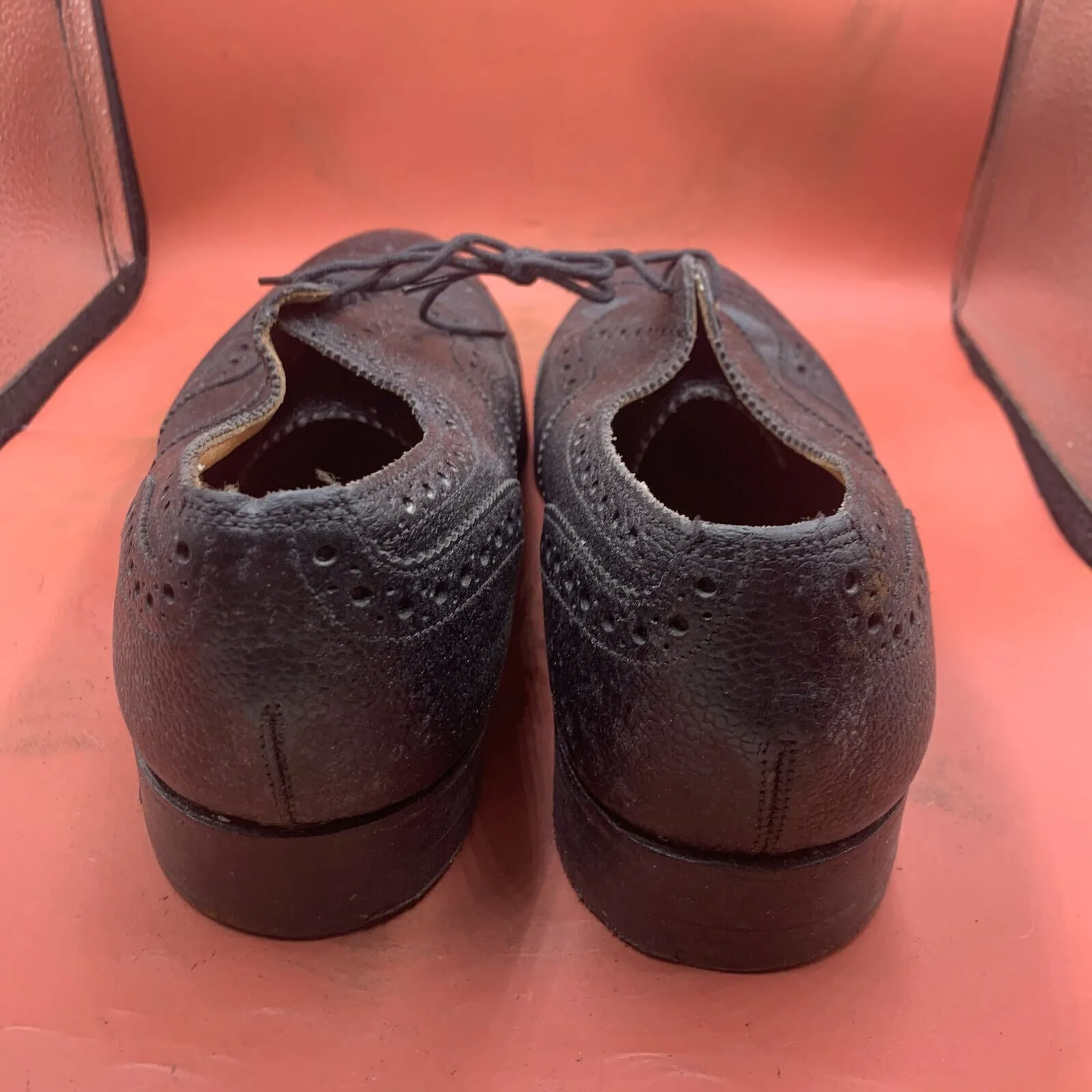 Genuine British Army Scottish Highland Regiment Dress Shoes Brogues - Size UK 10
